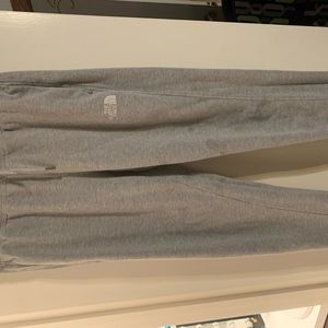 Gray north face sweatpants